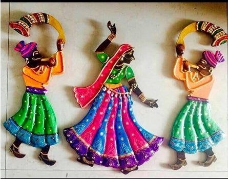 Rajasthani Dancing Set Of 3